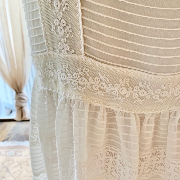 ALICE by Temperley White Lace Dress - Picture 3 of 7